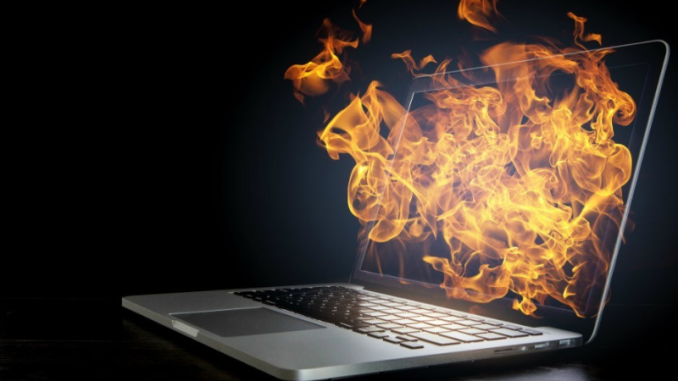 Máy tính không lên